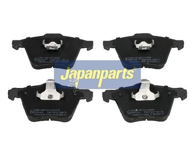 JAPANPARTS Stabdžių trinkelių rinkinys, diskinis stabdys