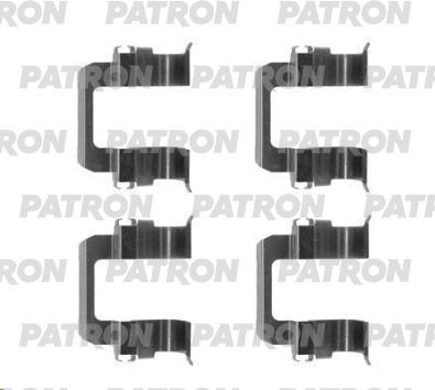 Комплектующие, колодки дискового тормоза PATRON PSRK1189 для NISSAN PRIMERA