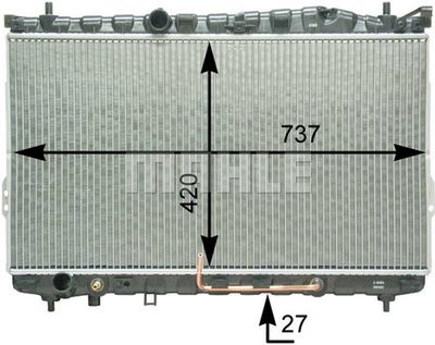 WILMINK GROUP WG2182502 Крышка радиатора  для HYUNDAI HIGHWAY (Хендай Хигхwа)