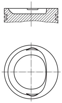 Zuiger - 5681000 - MAHLE