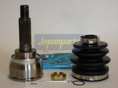 каре комплект, полуоска JAPANPARTS GI-W00