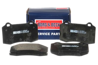 комплект спирачно феродо, дискови спирачки BORG & BECK BBP2360