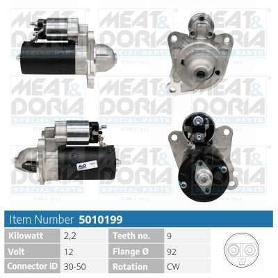 Rozrusznik MEAT & DORIA 5010199