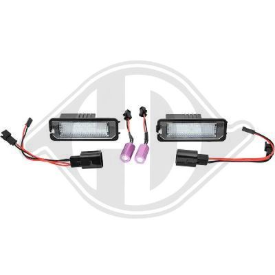 Фонарь освещения номерного знака DIEDERICHS 2215392 для VW EOS