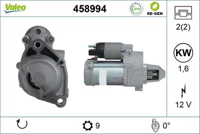 стартер VALEO 458994