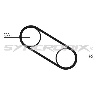 SY0667N SYNCRONIX Зубчатый ремень