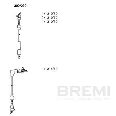 SET CABLAJ APRINDER BREMI 300239