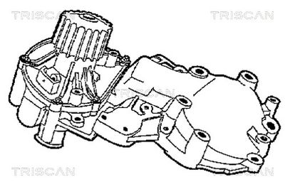 Водяной насос, охлаждение двигателя TRISCAN 8600 17002 для ROVER 800
