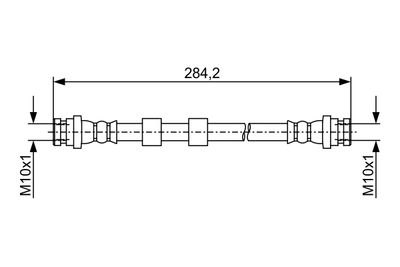 BREMSSCHLAUCH BOSCH 1987481945 4