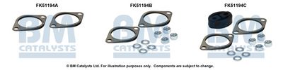 Монтажен комплект, изпускателна тръба BM Catalysts FK51194