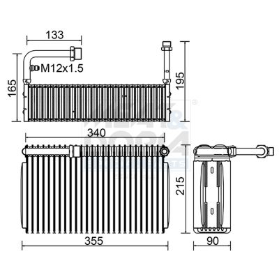 EVAPORATOR AER CONDITIONAT