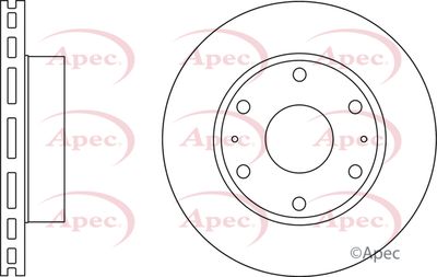 Brake Disc APEC DSK2782