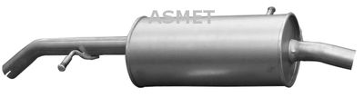 Tłumik końcowy ASMET 09.071 produkt
