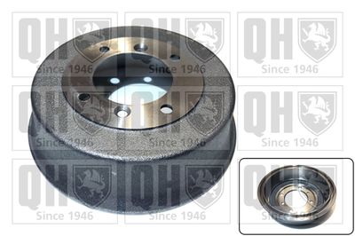 Тормозной барабан QUINTON HAZELL BDR114 для INNOCENTI MINI
