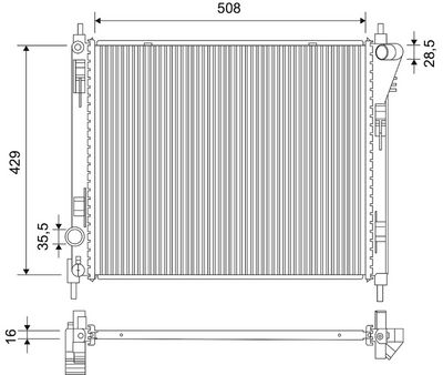 RADIATOR RACIRE MOTOR