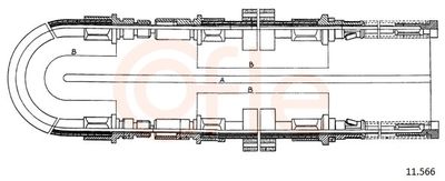 CABLU FRANA DE PARCARE