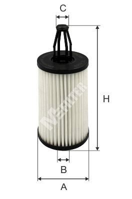 Öljynsuodatin M-FILTER TE 4069