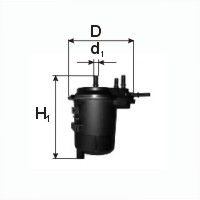 Filtr paliwa PZL FILTERS FPP12