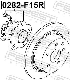 Wheel Hub 0282-F15R