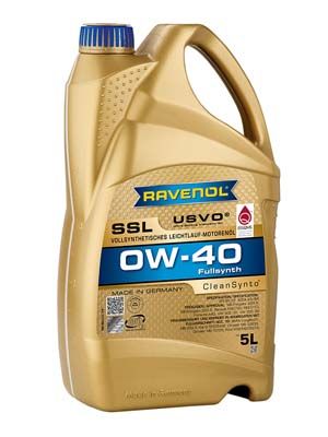 Olej silnikowy 0W40 SSL 5L RAVENOL 1111108-005-01-999 produkt