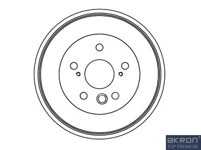 AKRON-MALÒ 1120068 Тормозной барабан для TOYOTA RAV 4 II (_A2_) 2.0 D 4WD (CLA20_, CLA21_) AKRON-MALÒ 1120068 Тормозной барабан для TOYOTA RAV 4 II (_A2_) 2.0 D 4WD (CLA20_, CLA21_)