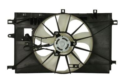 Radiator ventilator behuizing
