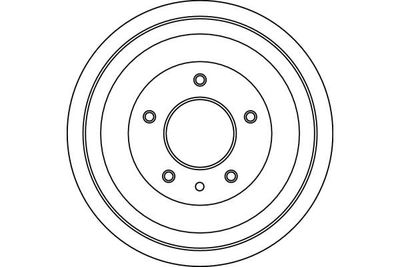 BREMSTROMMEL TRW DB4015 1