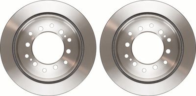 Brake disc Achter Links/Rechts past: LEXUS GX TOYOTA 4 RUNNER V, FJ CRUISER, LAND CRUISER, LAND CRUISER 90, LAND CRUISER PRADO 2.7-4.6 04.96-
