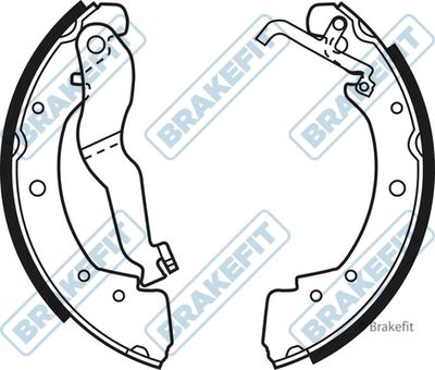 APEC Brake Shoe Set BSH1096