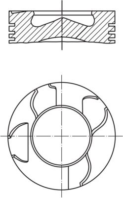 Zuiger - 0031500 - MAHLE