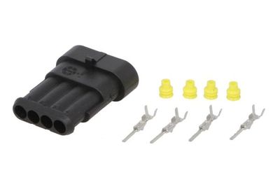 Stopcontact, aantal pinnen/aantal actieve pinnen 4 (ovaal)