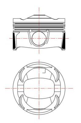 PISTON MAHLE 039PI00135002