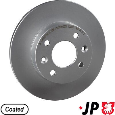 спирачен диск JP GROUP 4363100100