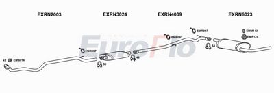 Układ wydechowy EUROFLO RNTRA177001E