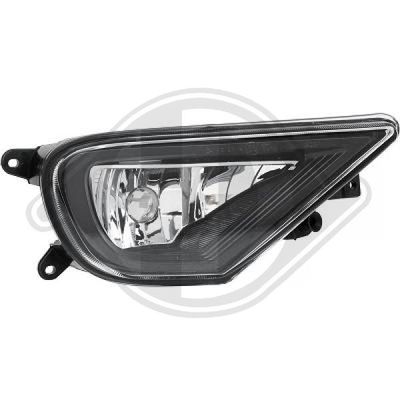 Противотуманная фара DIEDERICHS 2287188 для VW TOUAREG