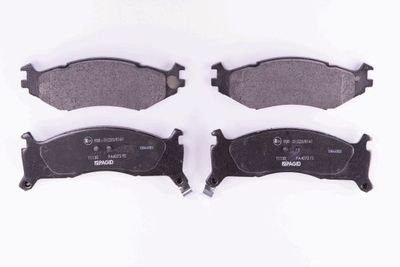 Комплект тормозных колодок, дисковый тормоз HELLA 8DB 355 008-221 для CHRYSLER NEW