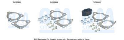 Монтажен комплект, изпускателна тръба BM Catalysts FK70396