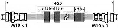 Brake Hose Borg & Beck BBH7432