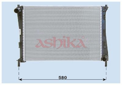 радиатор, охлаждане на двигателя ASHIKA RDA053069