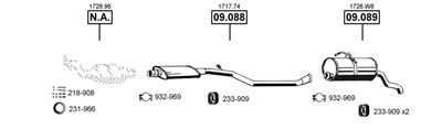 Układ wydechowy ASMET PE080670