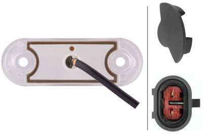 LAMPA LATERALA HELLA 2PS980868227 1