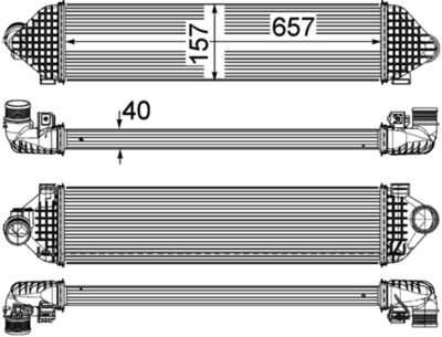 INTERCOOLER COMPRESOR