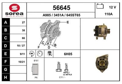 GENERATOR / ALTERNATOR