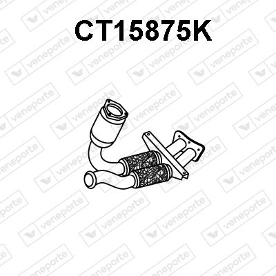 Катализатор VENEPORTE CT15875K для LANCIA PHEDRA