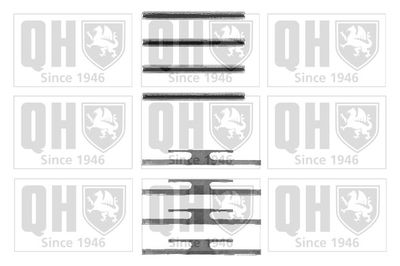 Комплектующие, колодки дискового тормоза QUINTON HAZELL BFK660 для OPEL REKORD