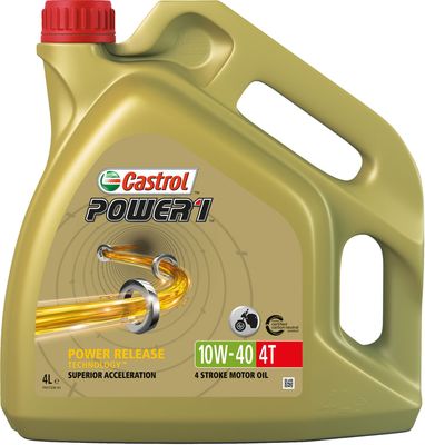 Motorový olej Castrol Power 1 4T 10W-40, 4L