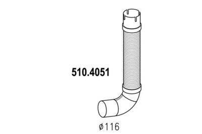 TEAVA FLEXIBILA ESAPAMENT