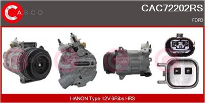 COMPRESOR CLIMATIZARE CASCO CAC72202RS