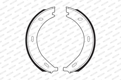 SET SABOTI FRANA FRANA DE MANA FERODO FSB536 1