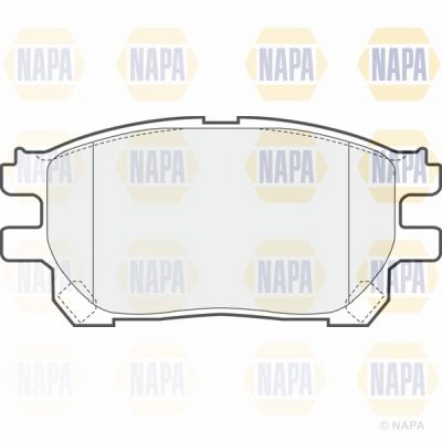 Brake Pad Set NAPA PBP7232